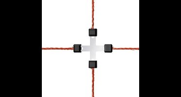 AKO Draad Kruisverbinder Litzclip verzinkt 3mm (5 stuks)