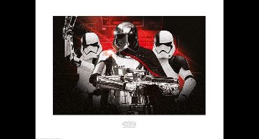 Kunstdruk Star Wars - The Last Jedi Stormtrooper Team 80x60cm