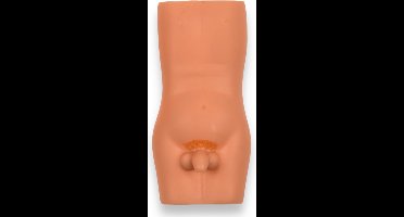 Aansteker Sleeve met Erotisch Mannenlichaam Design - Beige