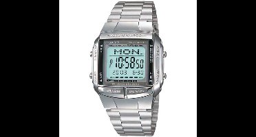 Horloge Heren Casio DATABANK Zilverkleurig (Ø 38 mm)