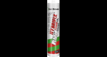 den braven zwaluw hybrifix zwart 290ml
