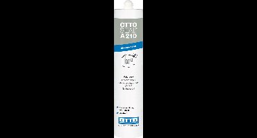 Ottoseal A210 acryl afdichtingskit 310ml - Wit