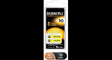 Duracell DA10 ACUSTICA household battery Single-use battery Zink-lucht 1,4 V