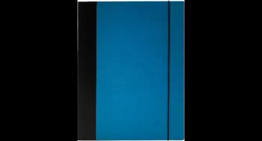 Elastomap - A4+ - Karton - Blauw - Gratis verzonden
