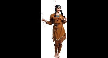 Kostuums voor Volwassenen My Other Me Amerikaans-Indiaans (4 Onderdelen) - M/L