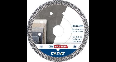Carat CSM MASTER Diamantschijf natuursteen/tegels 125x22,23mm - CSMM125300