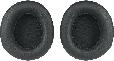 Somstyle Oorkussens Geschikt Voor SteelSeries Nova Bedraad – 2 Stuks – Eiwitleer – Zwart