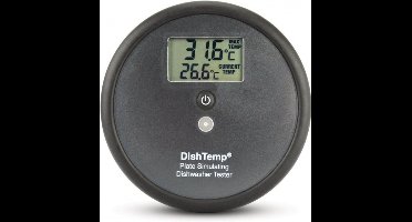 ETI - Dishtemp - Vaatwasser Controle Thermometer - Vervangt Teststrips - Simuleert een Bord