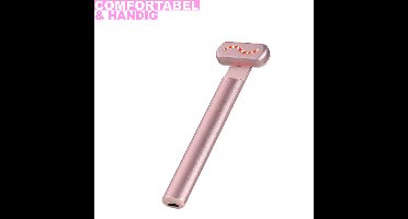 Gezichtsmassage Apparaat - Rood Lichttherapie - Red Light Therapy Face - Wand - Donkere Kringen - Huidverjongingsapparaat - Led Gezichtsmasker - Gezicht - Rood Licht Therapie- PRO VERSIE