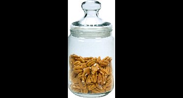 Luminarc Club Snoeppot - Glazen Voorraadpot met glazen deksel - Afsluitbaar - 1 liter