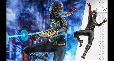 Marvel: Spider-Man No Way Home - Spider-Man Black and Gold Suit 1:6 Scale Figure