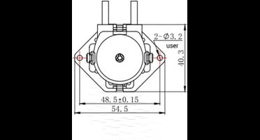 Peristaltische Pomp 12V Doseerpomp