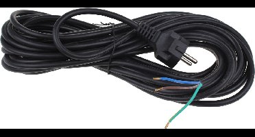 Elektra stofzuigersnoer 10m 3x1mm2