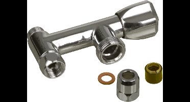 UNIVERSEEL - COMBINATIEKRAAN CHROOM FQR -