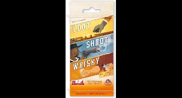 White Goblin Games - Minnys: Loot - Shoot - Whisky - familiespel - 2 spelers - 5 minuten - Vanaf 8 jaar