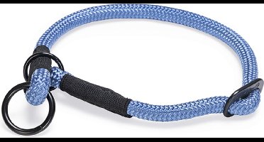 Beeztees Premium Parinca - Hondenhalsband - Rond - Nylon - Blauw - 45x1