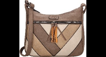 Beagles Salamanca Crossbody Schoudertas - Dames Tas - Taupe