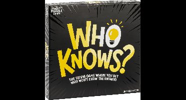 Who Knows? - Kaartspel - Engelstalig - Professor Puzzle