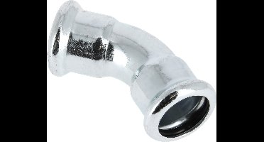 Bonfix Pressfitting staalverzinkt CV Bocht 45� 54 x 54 - 2 x press - (m-profiel)
