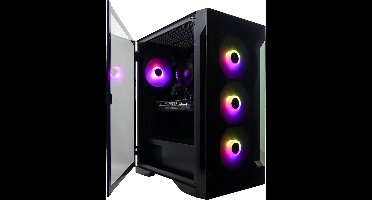 Intel i5 12400 6-Core ELITE RTX 5060 High End RGB Game PC - 2TB M2 SSD - 32GB RAM - Windows 11 PRO - MET WIFI - Gamdias Talos E2 Elite