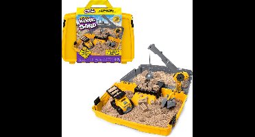 Kinetic Sand – Bouwplaatskoffer - 907g origineel Kinetic Sand