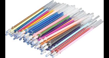 48x Gelpennen - Verschillende kleuren