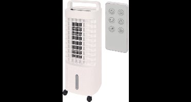 Mobiele Aircooler - Afstandsbediening- Timer - 22 x 22 x H60 cm - Wit