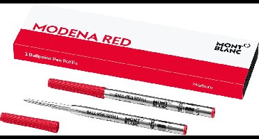 Montblanc - 2 Ballpoint vullingen - Modena Red Medium