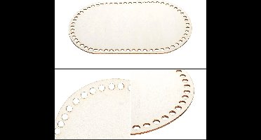 Houten bodem wieg baby DIY gehaakt haken