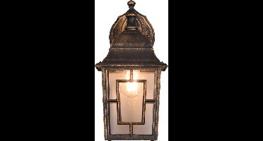 TRIO VOLTURNO - Wandlamp - Antieke roest - excl. 1x E27 4W - Buitenverlichting - IP23