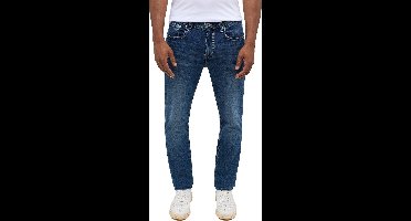 Mustang Heren Jeans Broeken ORLANDO slim Fit Blauw 36W / 30L Volwassenen