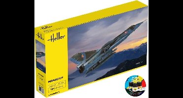 Heller Modelbouwpakket Militaire voertuigen - 56493 Mirage IV P Plane - Starter Kit Plastic - 1:48 - Modelbouw