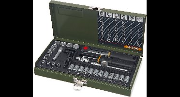 Proxxon Industrial 23080 Dopsleutelset Metrisch 1/4 (6.3 mm) 36-delig