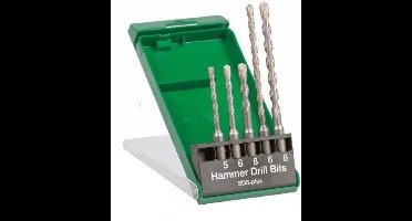 Hikoki SDS Borenset 5 dlg 5-6-8-6-8mm