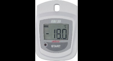 ebro EBI 20-T1 Temperatuur datalogger Te meten grootheid: Temperatuur -30 tot 70 °C