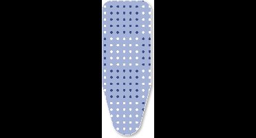 Strijkplankovertrek 3 Laags - S/M - Blauw Gestipt