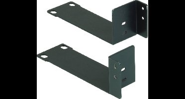 Enkel Rek Mounting Kit KVM-Extender Zwart