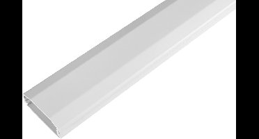 Vivolink VLWL110W Aluminium kabelgoot met scharnier Click-Lock systeem. 110x6x2cm