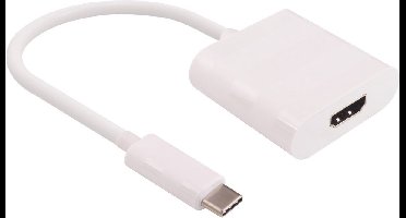 Microconnect 0.2m USB С - HDMI USB C Zwart