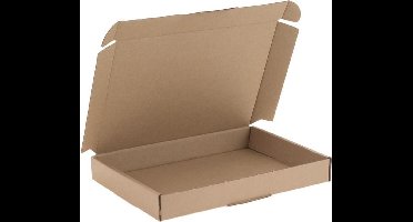 Brievenbusdoos A5 - 22x15,5x3 cm bruin 25 stuks