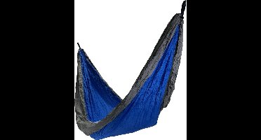 4gardenz® Outdoor Hangmat – Parachutestof – 270 cm – Compact & Sterk - Blauw