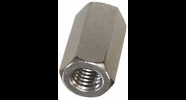 VERBINDINGSMOER UNC 5/16" - 18 - ENGELSE MAAT WHITWORTH DRAAD - VERZ - KOPPELMOER - VOOR B.V. CAMERA'S, OLDTIMERS OUDE MEUBELS.