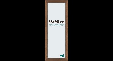 Your Decoration - Fotolijst 33x98 cm - MDF - Koper Decor - Mura