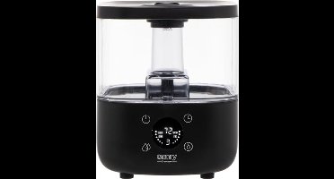 Camry CR 7973B Ultrasone luchtbevochtiger - 100-260 ml/uur - 5 liter - aromatherapiefunctie - timer - tot 35 m2 - LED-scherm
