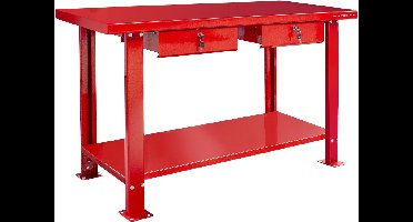 Werkbank 150 cm 2 lades MW Tools DER1500