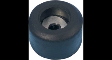 Adam Hall 4904 rubber voet 25 x 15 mm met staalplaat - Rack voeten