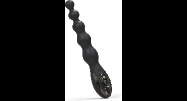 Extreme Beaded Anal Power Vibrator Black