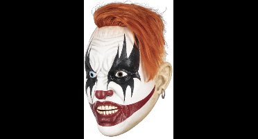 Partychimp Eng Masker Clown Halloween Volledig Hoofdmasker voor bij Halloween Kostuum Volwassenen Carnaval - Latex - One size