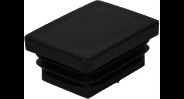 Insteekdop 40x30x3 mm zwart