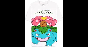 Pokémon - Venusaur Dames T-shirt - M - Wit